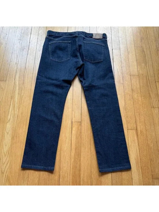 AG Adriano Goldschmied Size 36R Dark Blue Wash The Nomad Modern Slim Denim Jeans - Picture 13 of 15